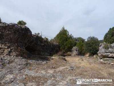 Ciudad Encantada de Tamajón - Retiendas - Almiruete;cerezos en flor valle del jerte;nacimiento del 